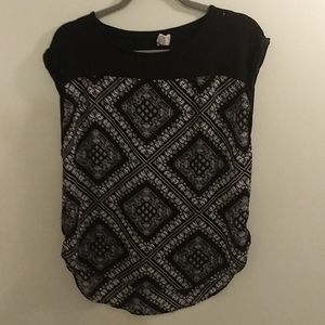 medium Pink Rose Blouse